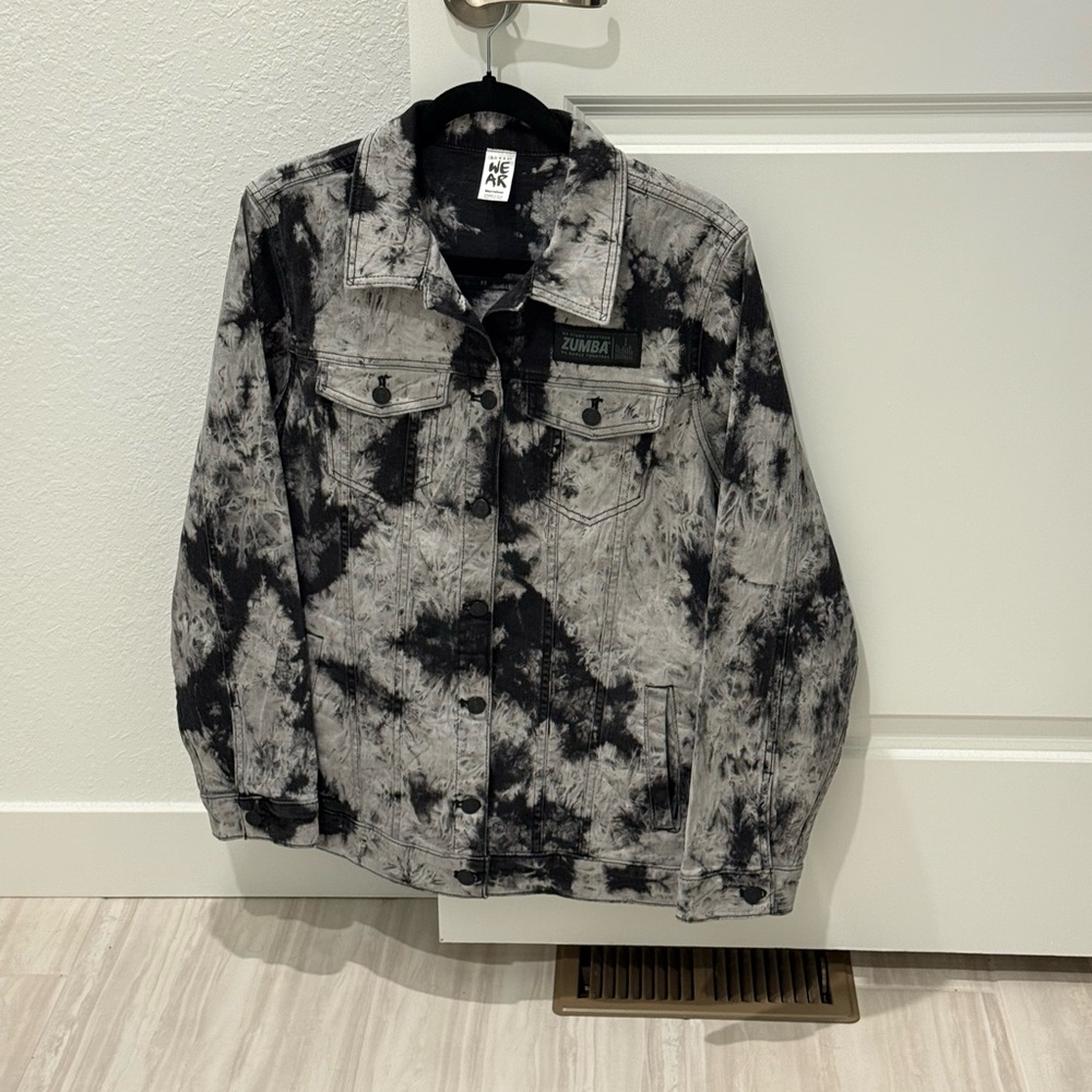 NWOT Zumba Wear Jean Jacket